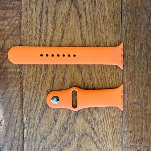 Apple Hermes M/L Orange Watch Band